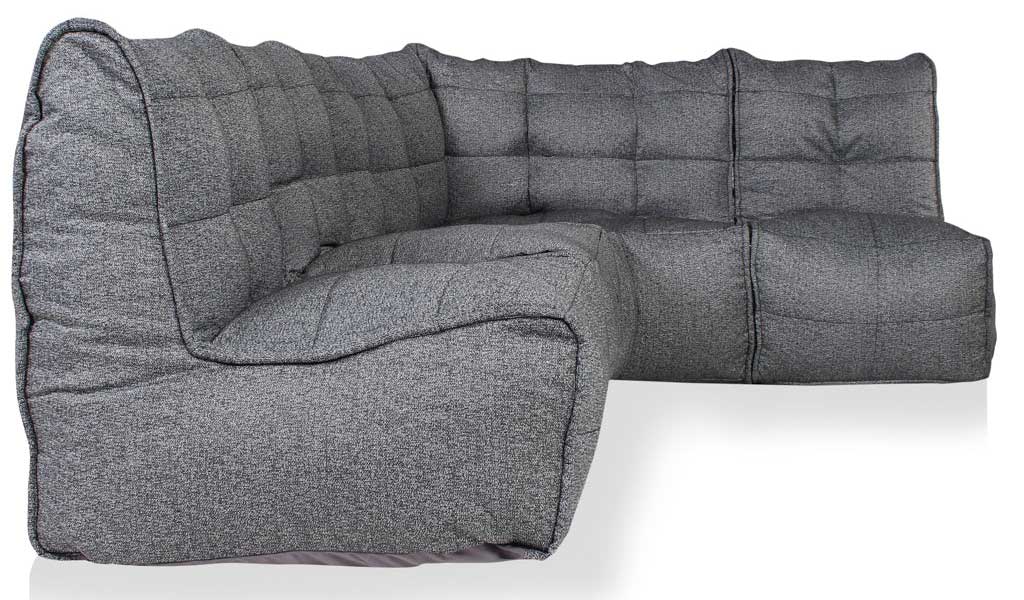 Mod 4 L Sofa ModulsofaTitanium Weave2