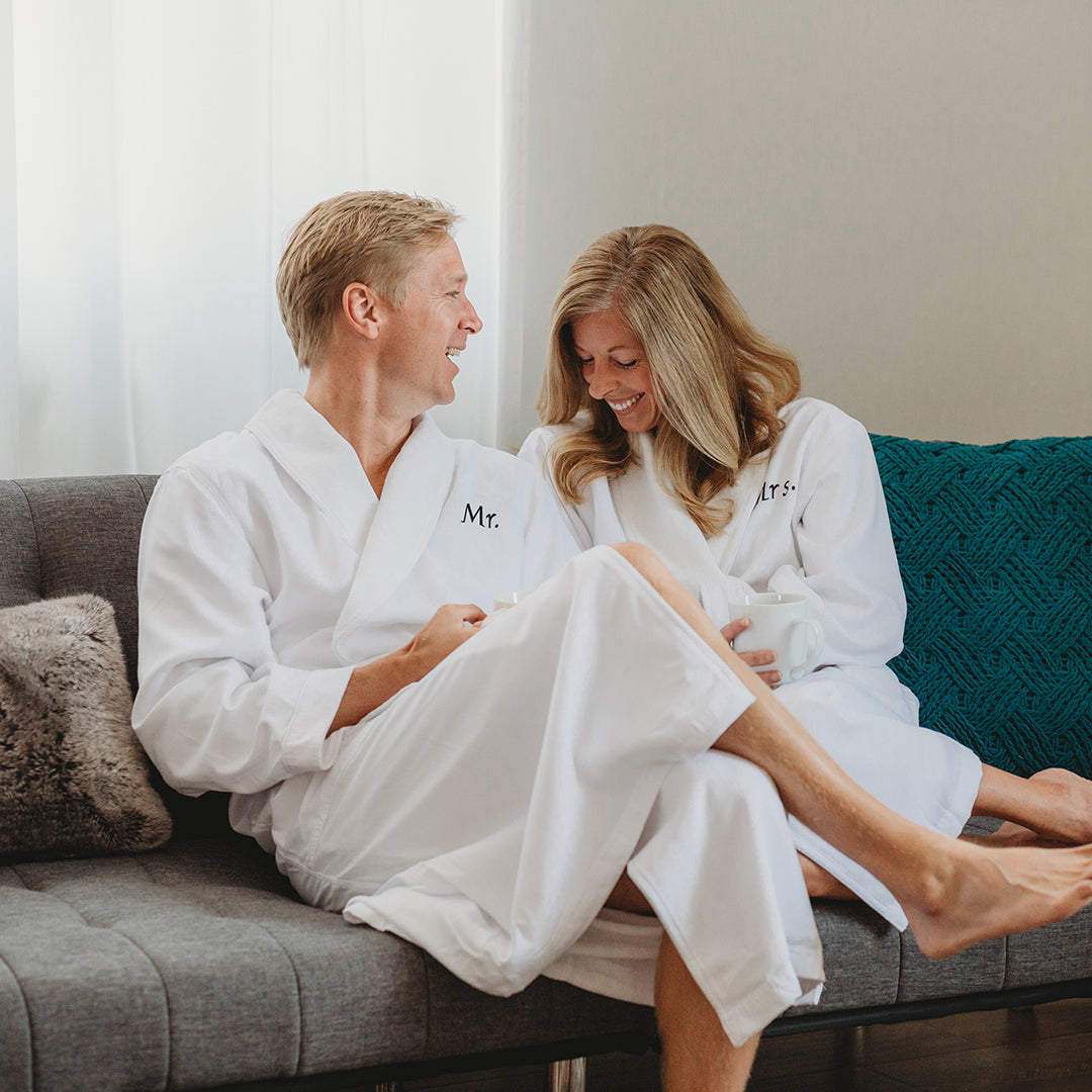 Couples Gifts for Weddings & Anniversaries │ Luxury Spa Robes