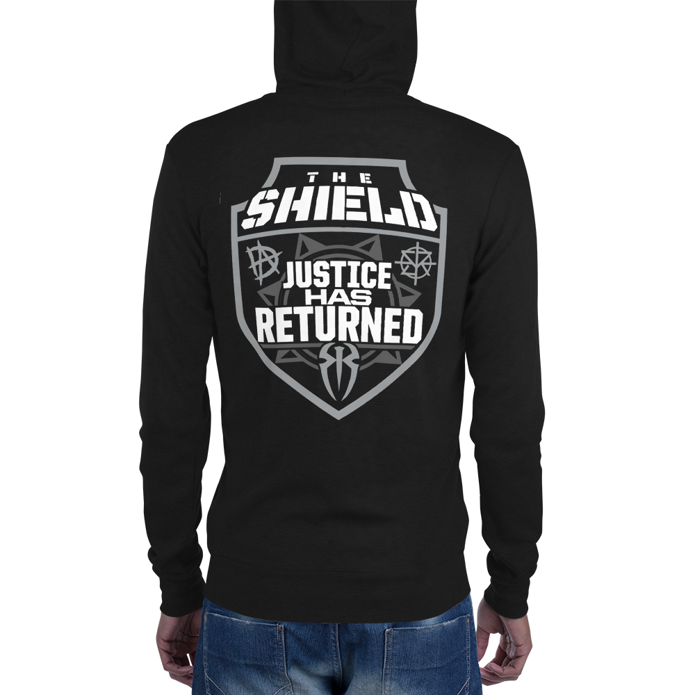 justice zip up hoodie