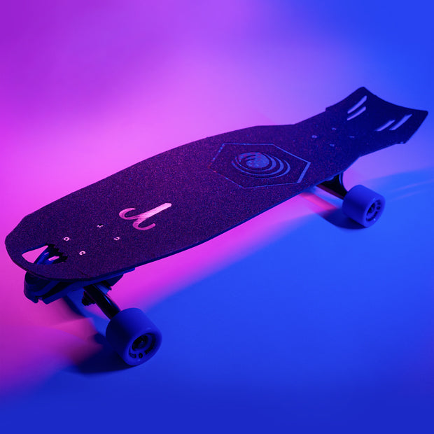 LEO Black Bamboo Surfskate – Waterborne Skateboards