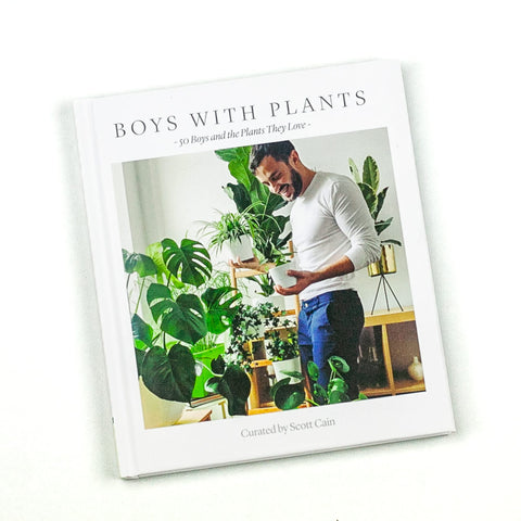 Boys with Plants Book from Green Fresh Florals + Plants