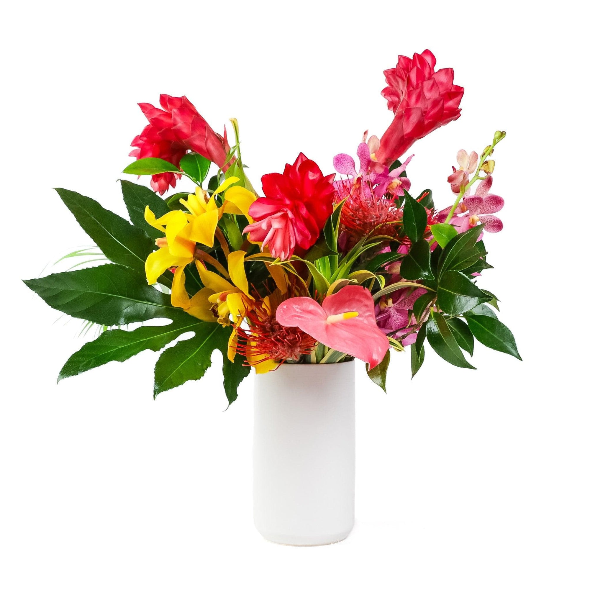 Tropical Vibes Bouquet - Exotic Flowers and Foliage in Vancouver