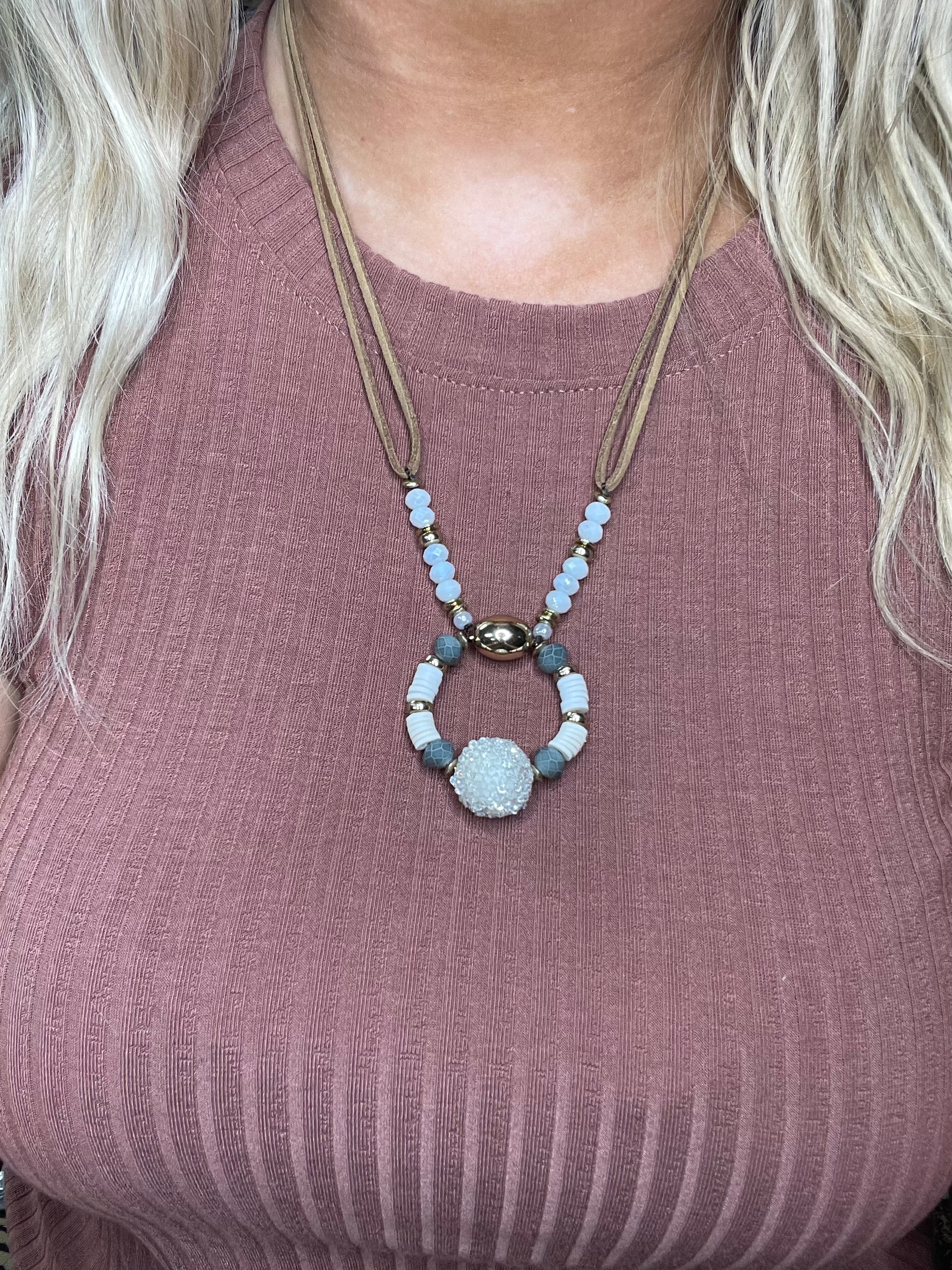 Cowgirl Cinderella Necklace Set