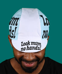 look mum no hands cycling cap