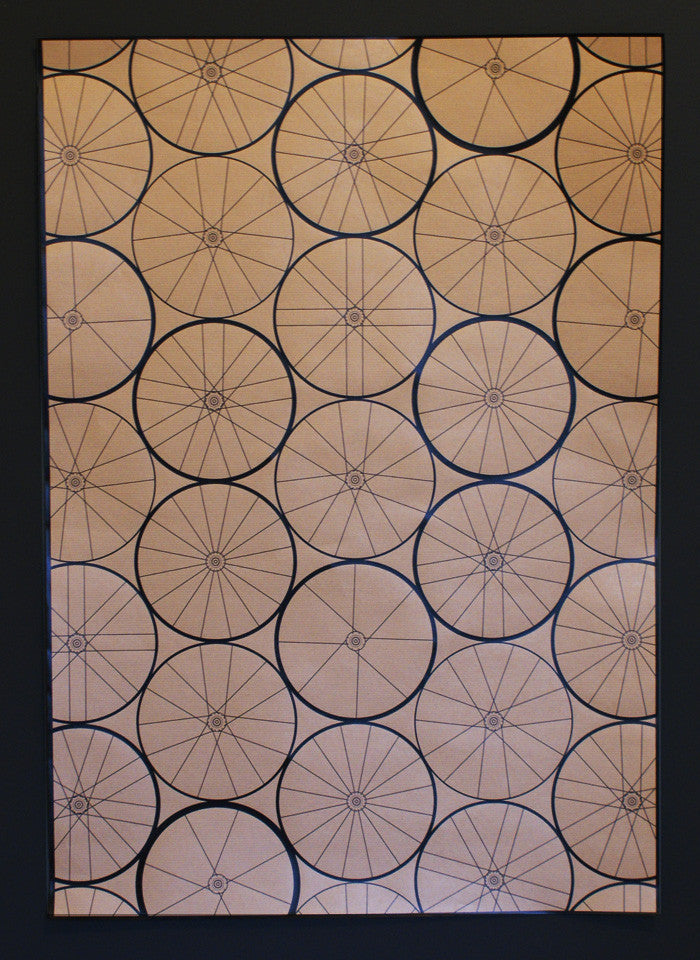 Download Spoke Patterns - Wrapping Paper - Look mum no hands!