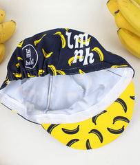 banana cycling cap