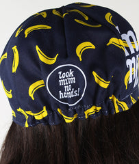 banana cycling cap