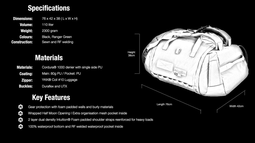 Specifications Void 110 Pro