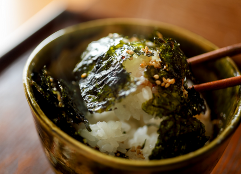 holistic beauty wakame salad superfood Japan rice seaweed beautiful skin