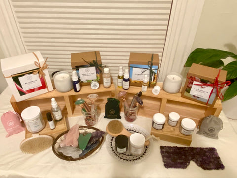 Free Flow Botanicals home mini product booth