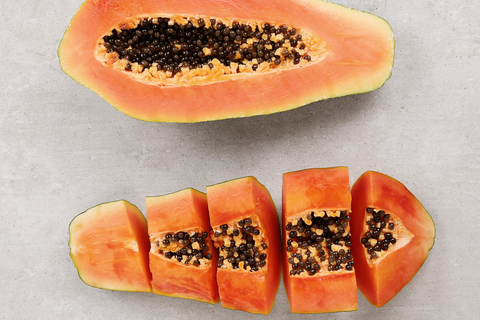 Papaya fresh face natural exfoliant food for your face