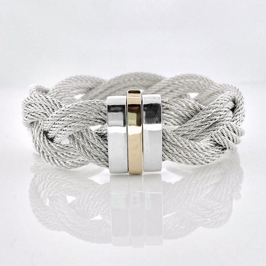 7mm 14k Gold Braided Nautical Rope Bracelet – Cape Cod Jewelers