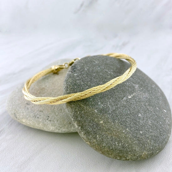 7mm 14k Gold Braided Nautical Rope Bracelet – Cape Cod Jewelers