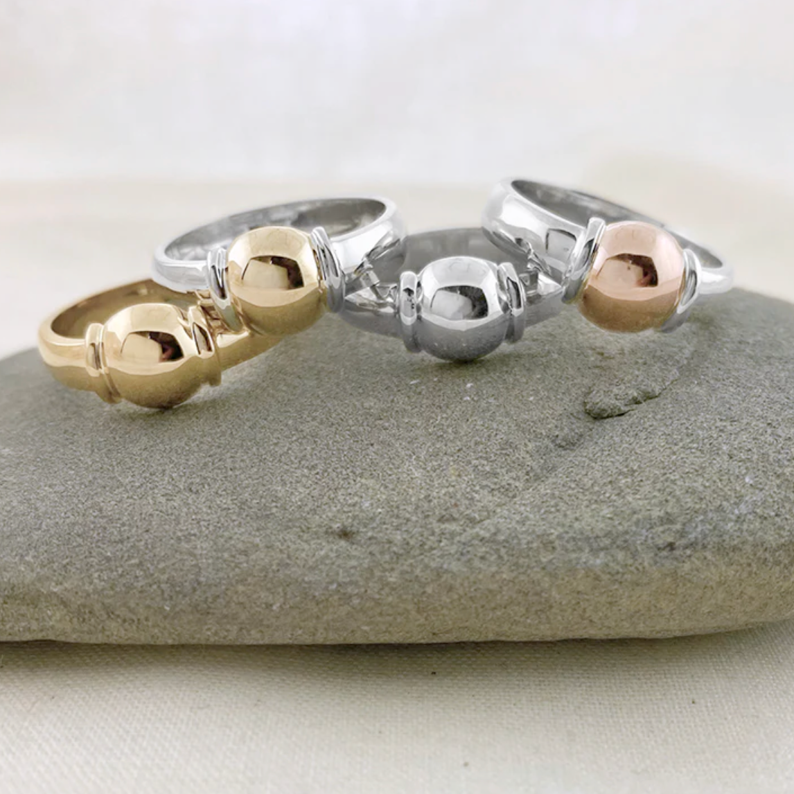 Cape Cod Single Ball Ring – Cape Cod Jewelers