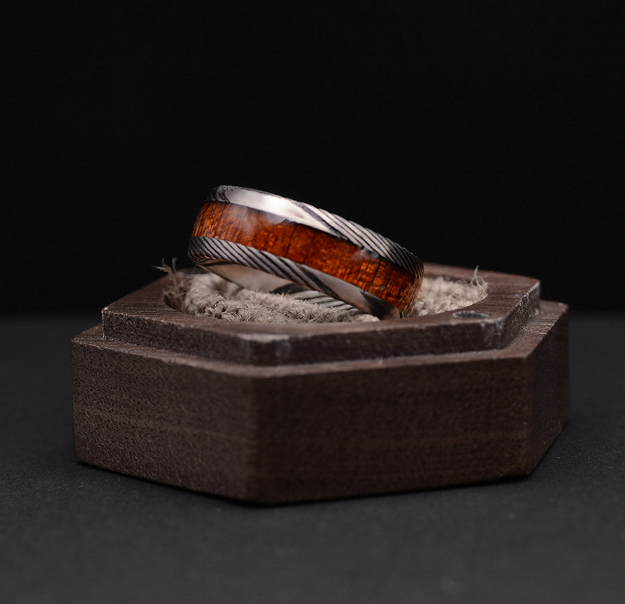 Create Your Own Custom Wood Ring Design With Meaningful Materials