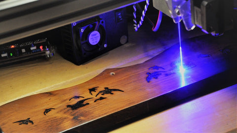 10 watt basic "Invincible" laser attachment for laser engraving and laser cutting