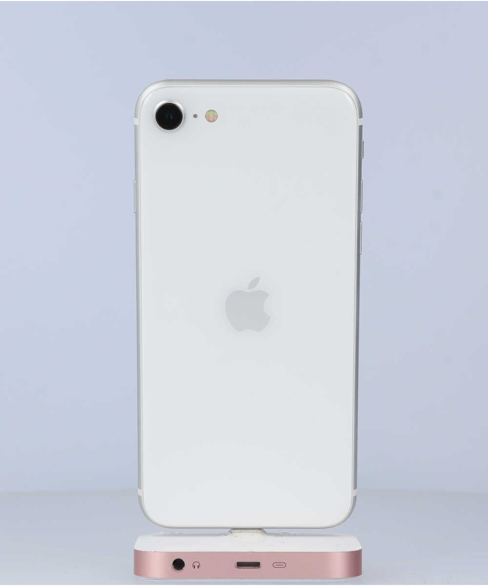 iPhone SE (第 2 世代) 64GB SIMフリー バッテリー最大容量:89% ホワイト Aグレード (350122222001222) 中古