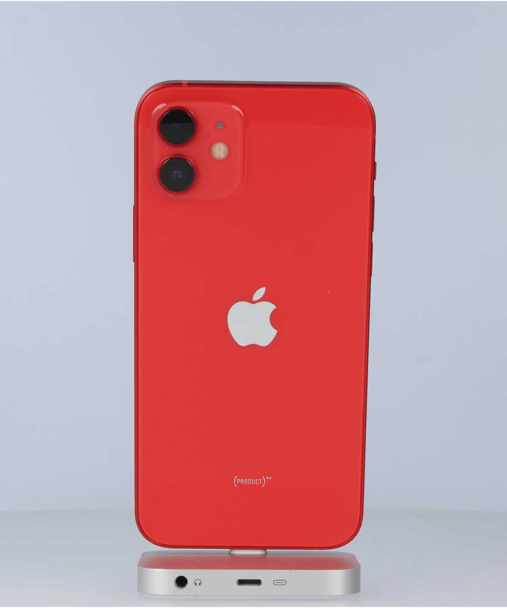 iPhone 12 64GB SIMフリー バッテリー最大容量:90% レッド Aグレード (350400614777728) 中古