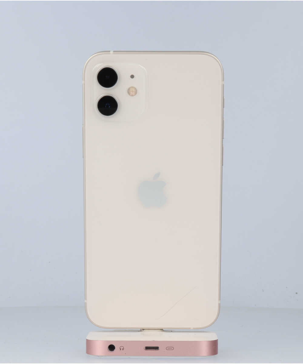 iPhone 12 64GB SIMフリー バッテリー最大容量:89% ホワイト Aグレード (351365222057103) 中古