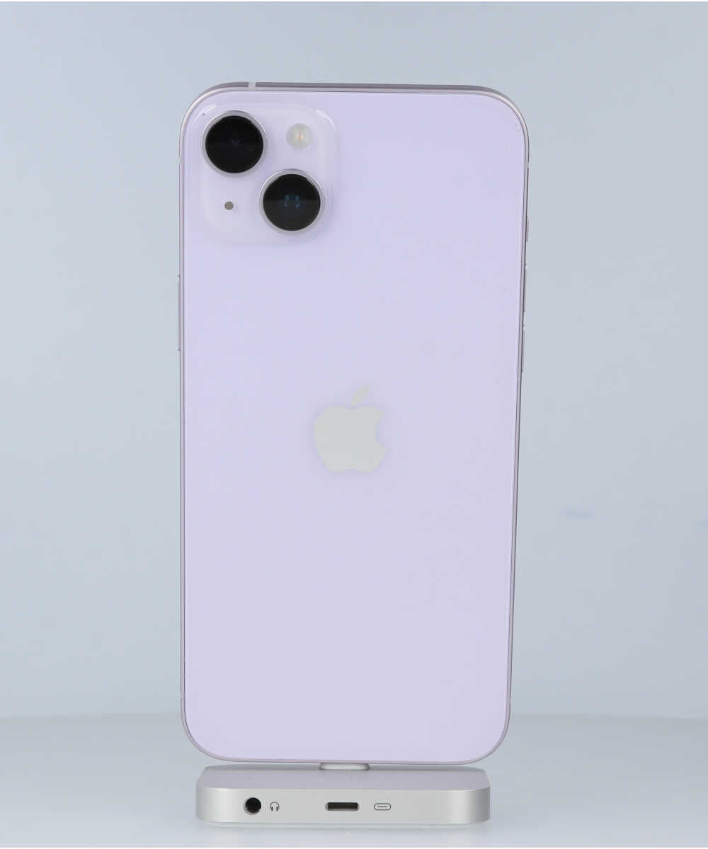 iPhone 14 Plus 256GB SIMフリー バッテリー最大容量:90% パープル Aグレード (351738580340958) 中古