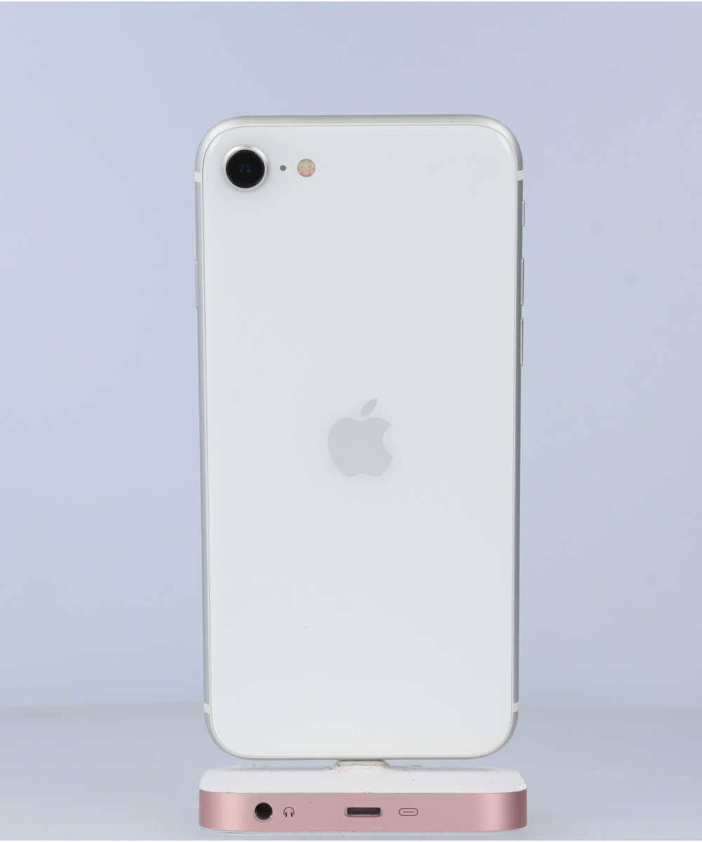 iPhone SE (第 2 世代) 64GB SIMフリー バッテリー最大容量:90% ホワイト Aグレード (351777864551914) 中古