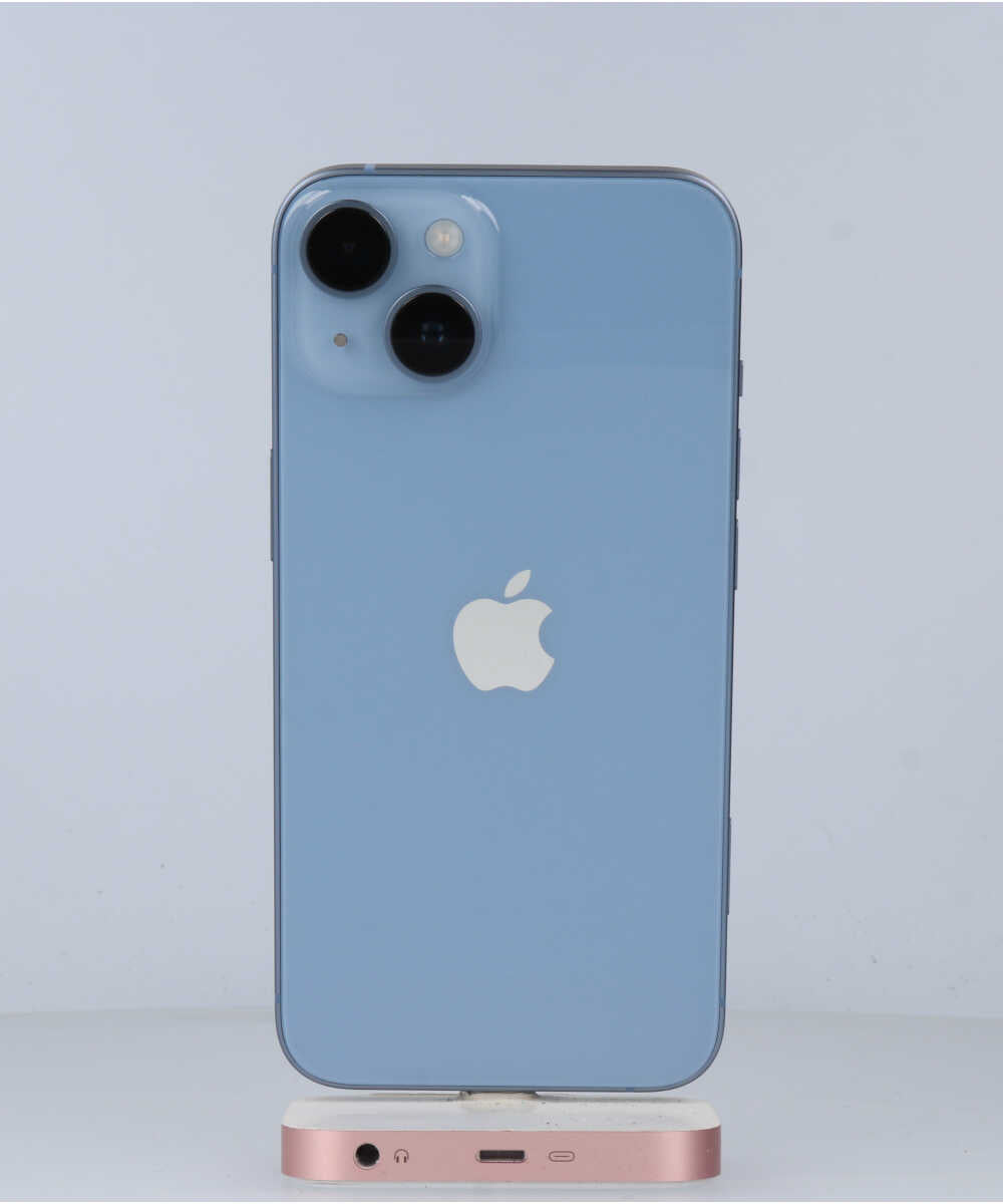 iPhone 14 256GB SIMフリー バッテリー最大容量:95% ブルー Bグレード (351952299753720) 中古
