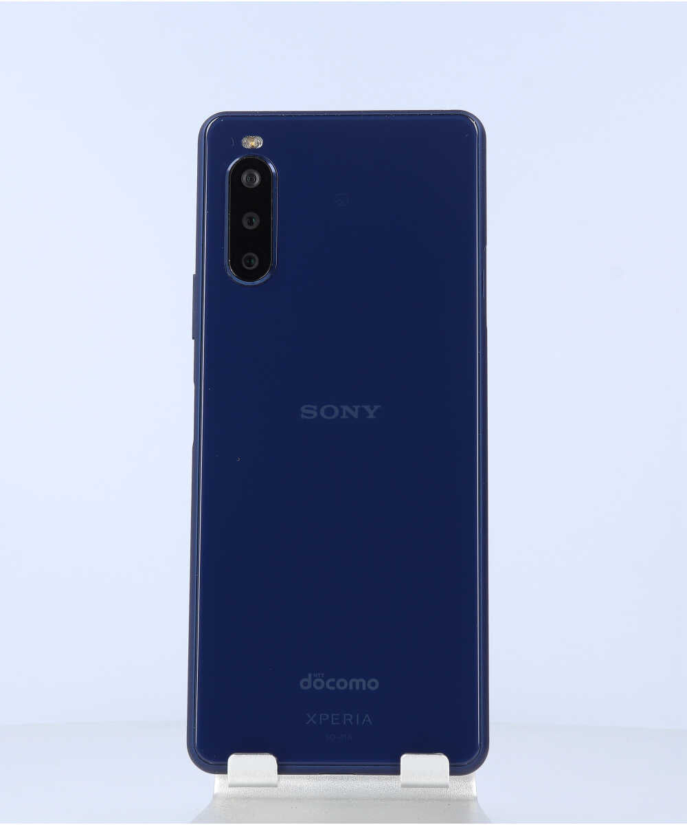 Xperia 10 II 64GB SIMフリー（NTTドコモ） ブルー Bグレード (351997112762499) 中古