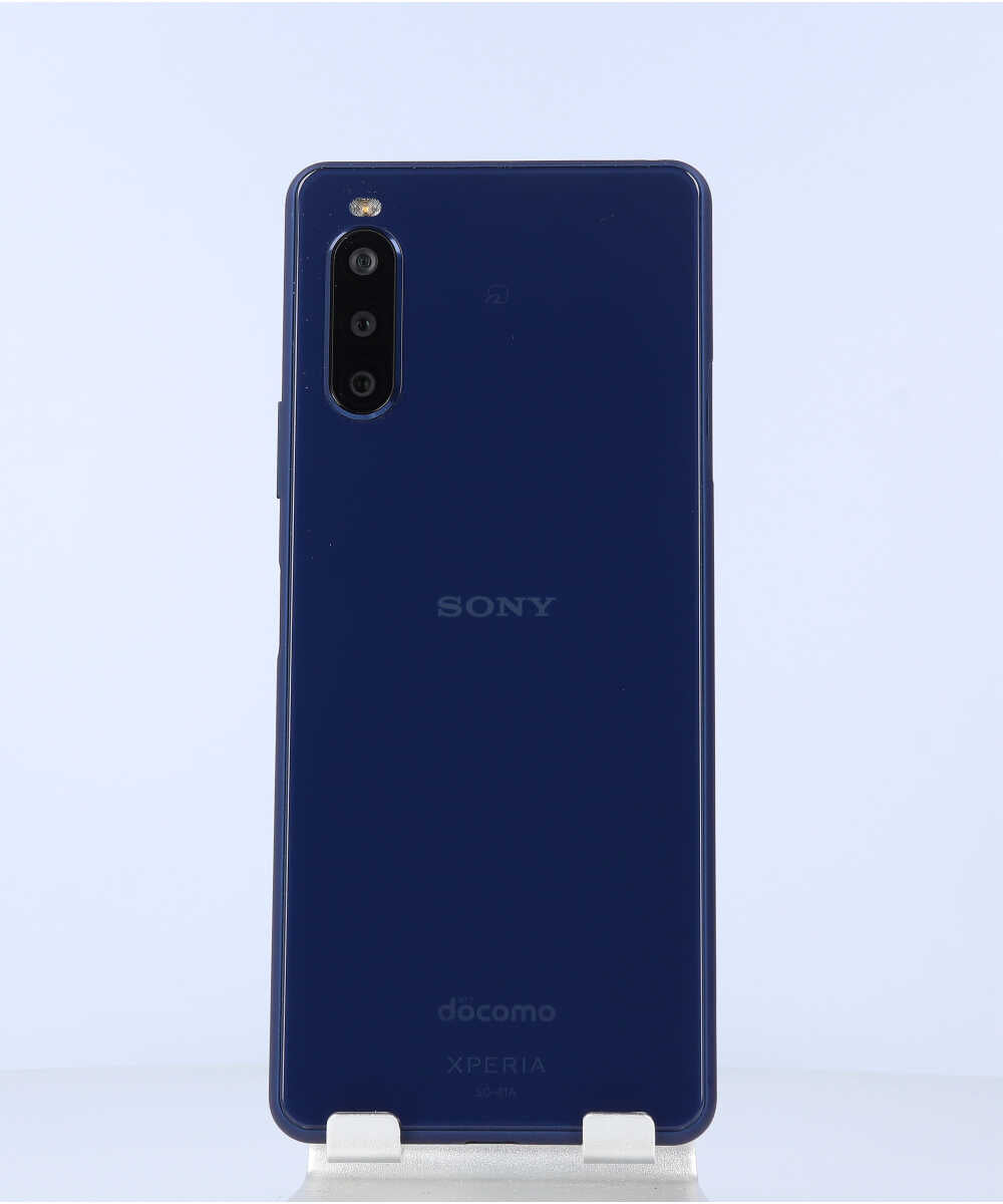 Xperia 10 II 64GB SIMフリー（NTTドコモ） ブルー Bグレード (351997116242100) 中古