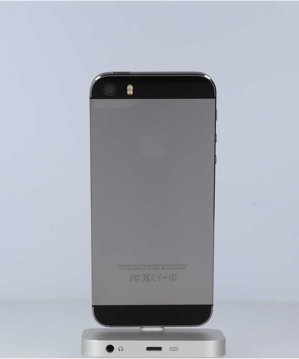 iPhone 5s 16GB SIMロック（NTTドコモ） バッテリー最大容量:87% スペースグレイ Cグレード ※商品説明あり (352004069440689) 中古