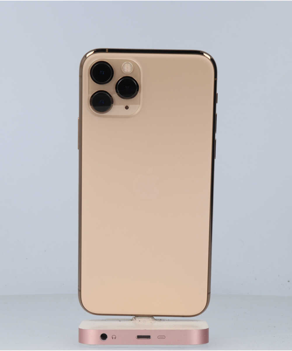 iPhone 11 Pro 256GB SIMフリー バッテリー最大容量:80% ゴールド Aグレード (352828112367519) 中古