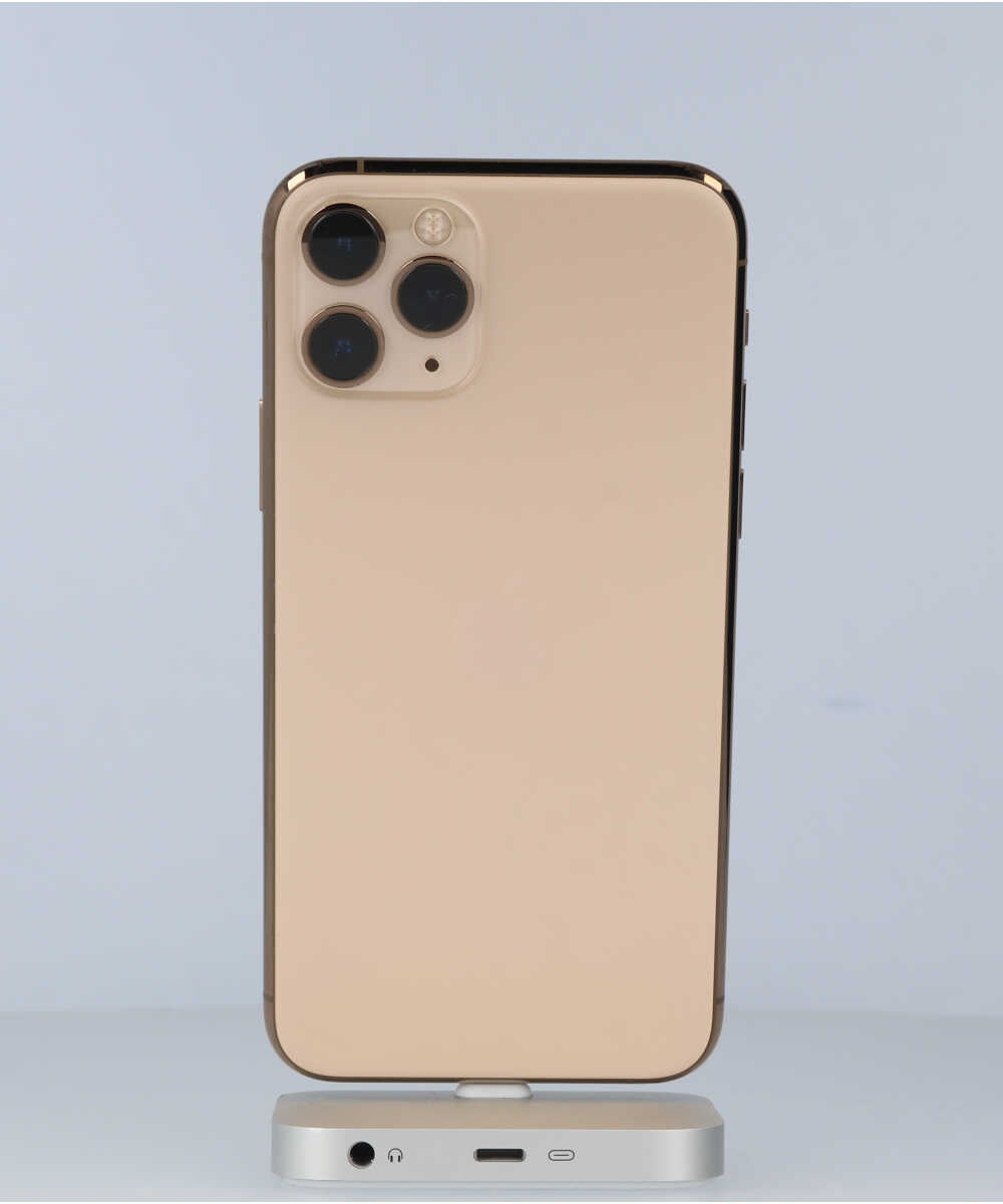 iPhone 11 Pro 256GB SIMロック（NTTドコモ） バッテリー最大容量:96% ゴールド Bグレード ※商品説明あり (352830110709890) 中古