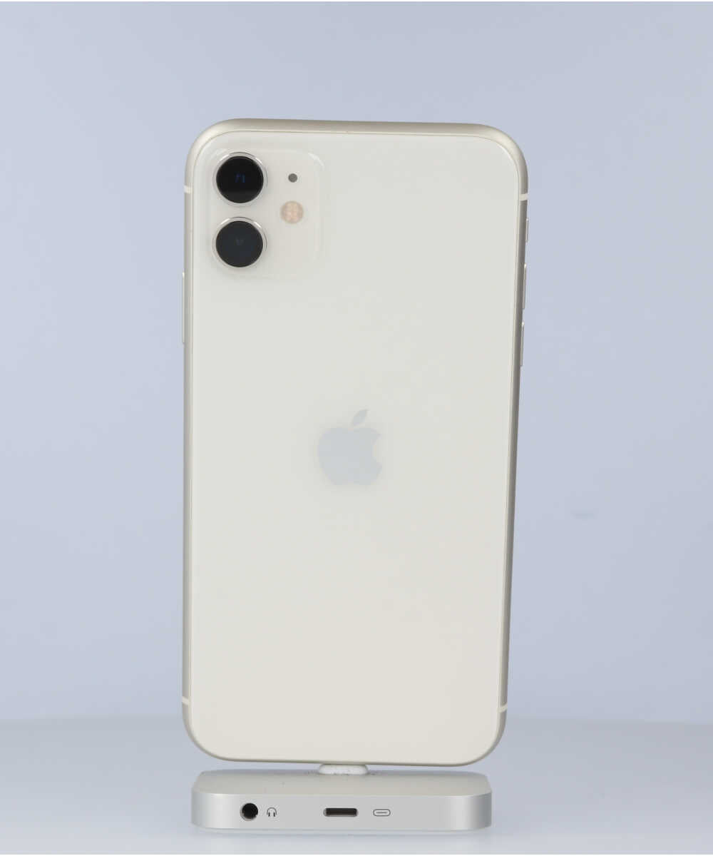 iPhone 11 64GB SIMフリー バッテリー最大容量:86% ホワイト Aグレード (352919115618121) 中古