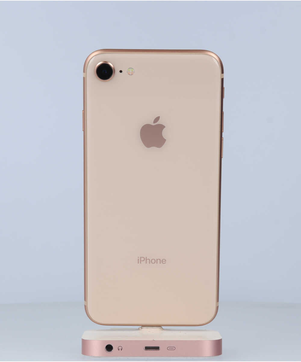 iPhone 8 64GB SIMフリー バッテリー最大容量:87% ゴールド Aグレード (352996097054327) 中古