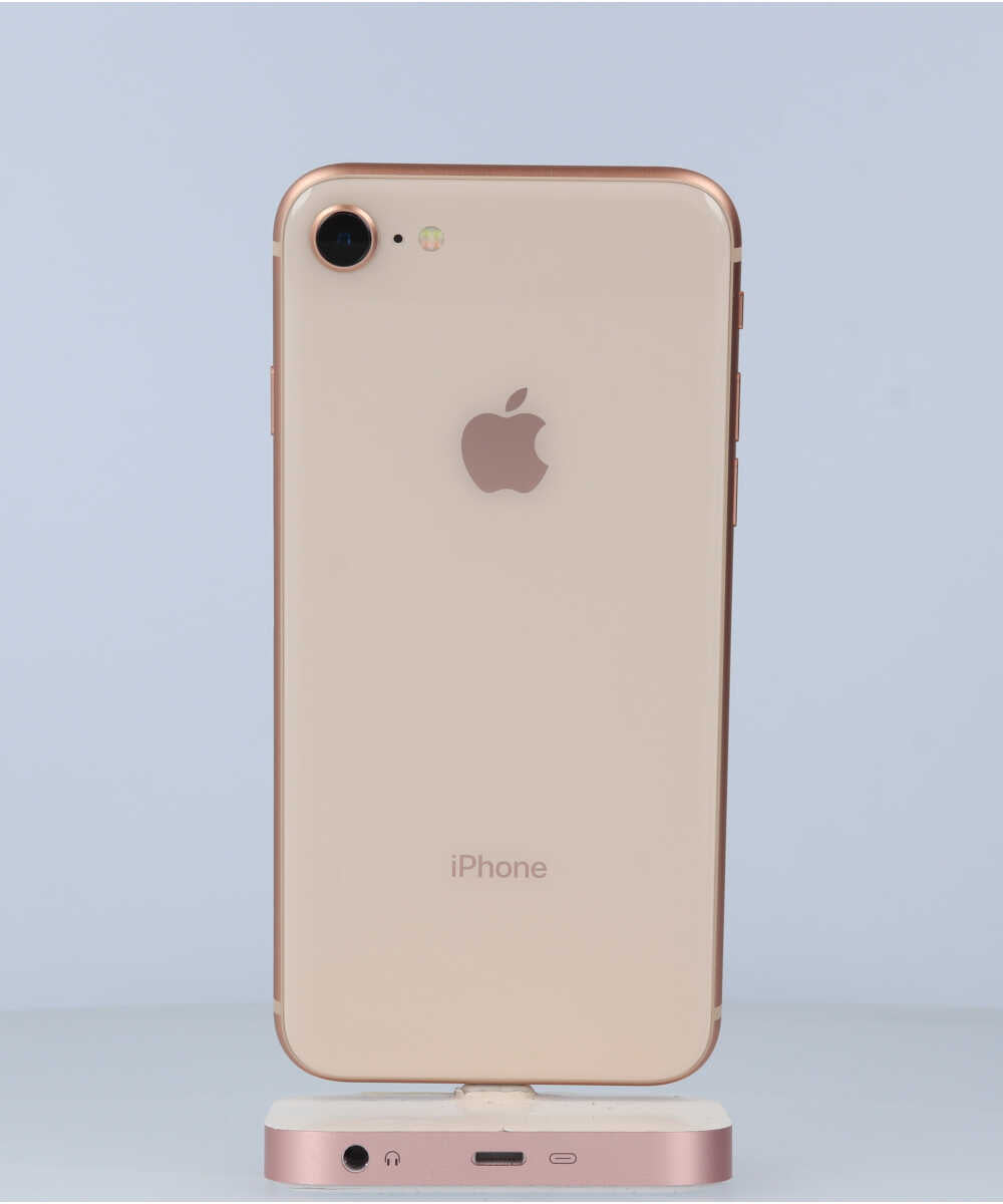 iPhone 8 64GB SIMフリー バッテリー最大容量:92% ゴールド Aグレード (352996098055208) 中古