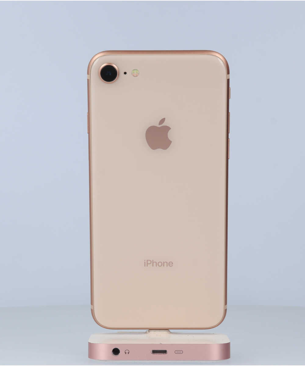 iPhone 8 64GB SIMフリー バッテリー最大容量:88% ゴールド Aグレード (352997096391207) 中古