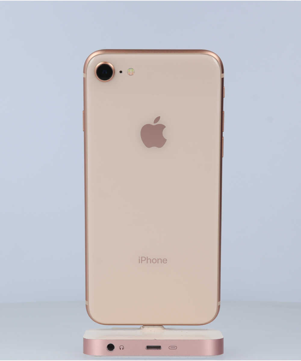 iPhone 8 64GB SIMフリー バッテリー最大容量:90% ゴールド Aグレード (352997099802804) 中古