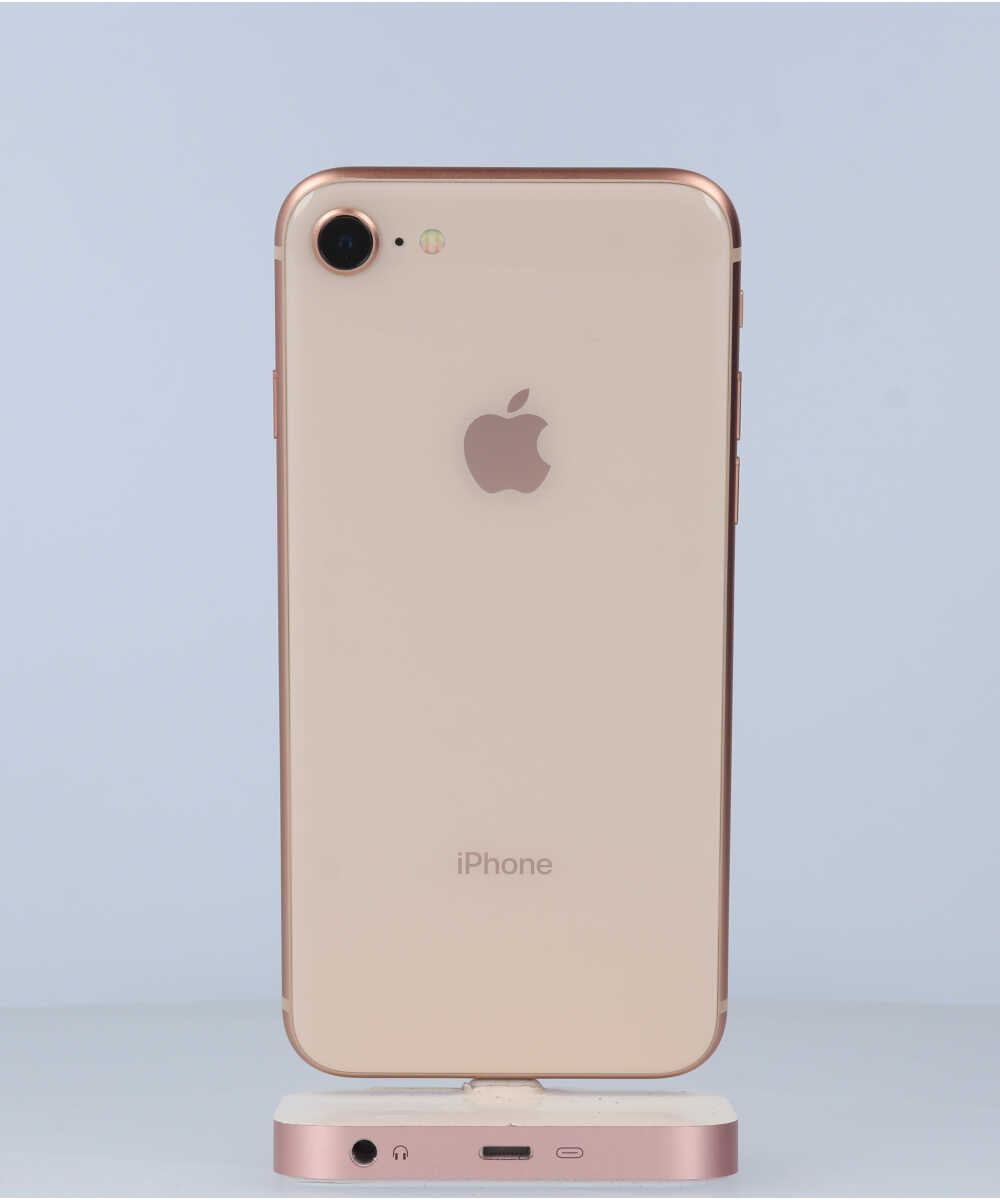 iPhone 8 64GB SIMフリー バッテリー最大容量:88% ゴールド Aグレード (352998096052575) 中古