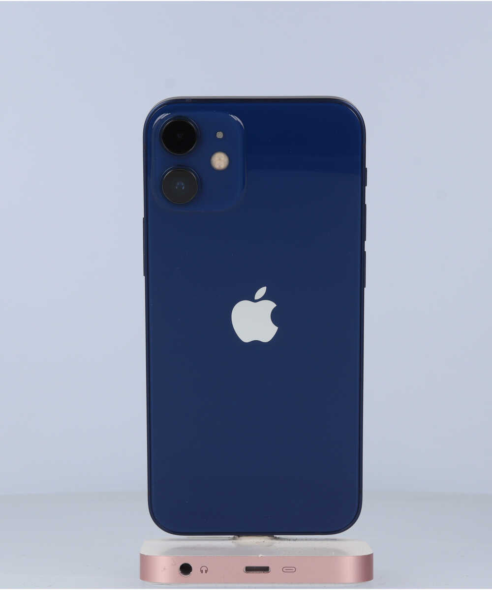 iPhone 12 mini 128GB SIMフリー バッテリー最大容量:97% ブルー Aグレード (353011112837885) 中古