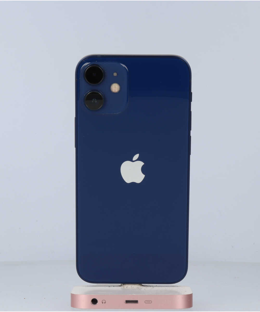 iPhone 12 mini 128GB SIMフリー バッテリー最大容量:84% ブルー Aグレード (353012116596402) 中古