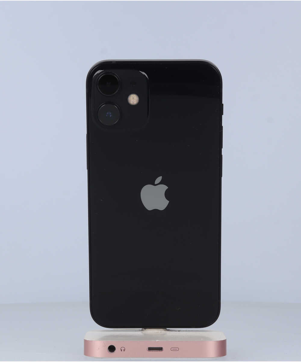 iPhone 12 mini 128GB SIMフリー バッテリー最大容量:93% ブラック Aグレード (353014113677953) 中古