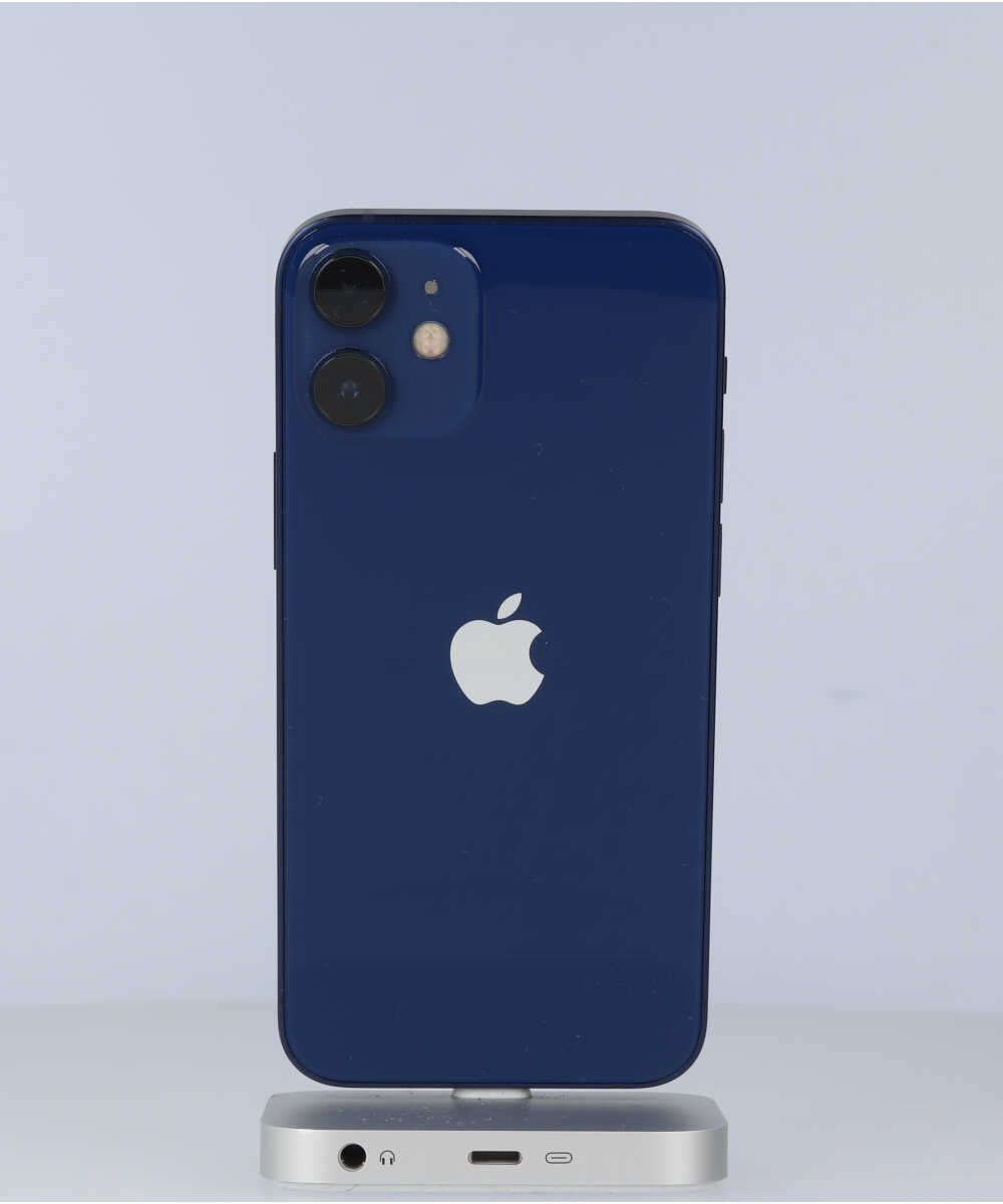 iPhone 12 mini 128GB SIMフリー バッテリー最大容量:85% ブルー Aグレード (353014119105066) 中古