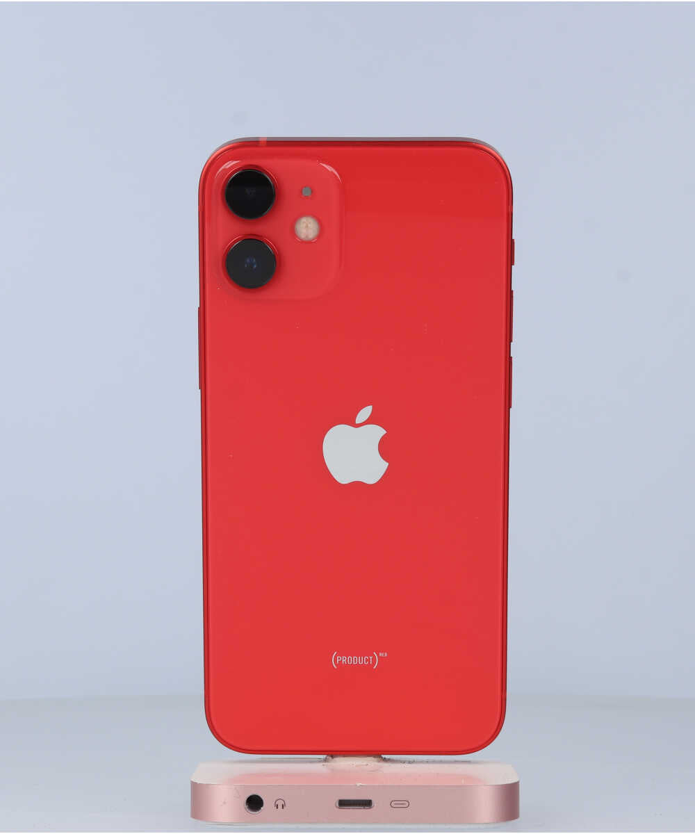 iPhone 12 mini 128GB SIMフリー バッテリー最大容量:92% レッド Aグレード (353014119787483) 中古