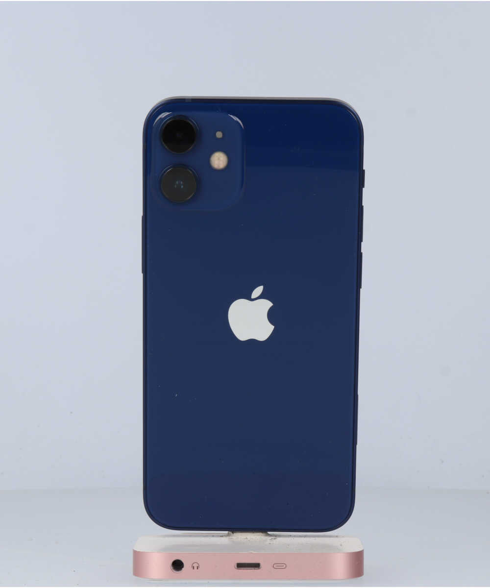 iPhone 12 mini 128GB SIMフリー バッテリー最大容量:82% ブルー Aグレード (353016110404331) 中古