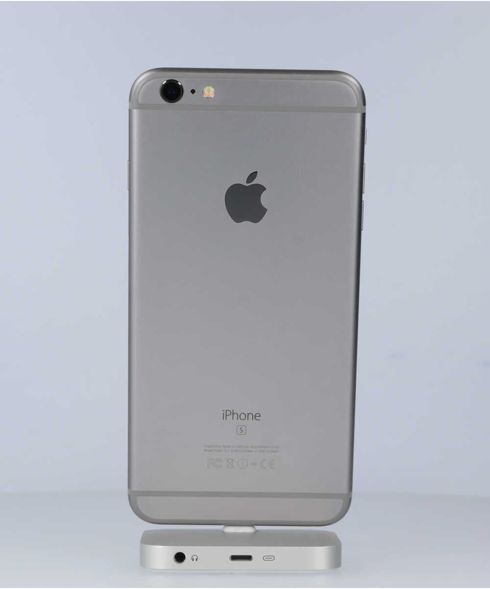 iPhone 6s Plus 64GB SIMフリー バッテリー最大容量:84% スペースグレイ Bグレード (353285075697417) 中古
