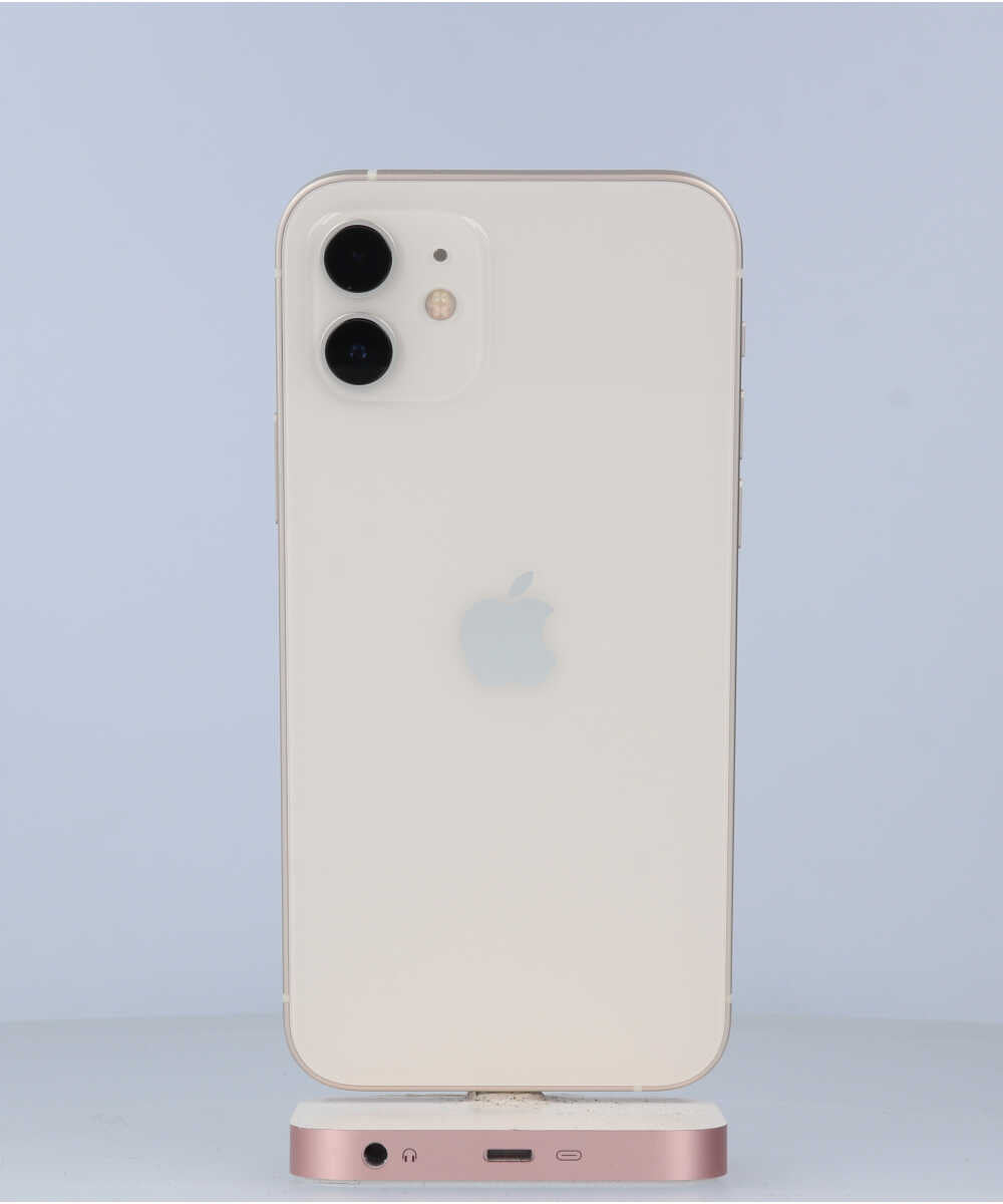 iPhone 12 64GB SIMフリー バッテリー最大容量:98% ホワイト Aグレード (353560906397050) 中古