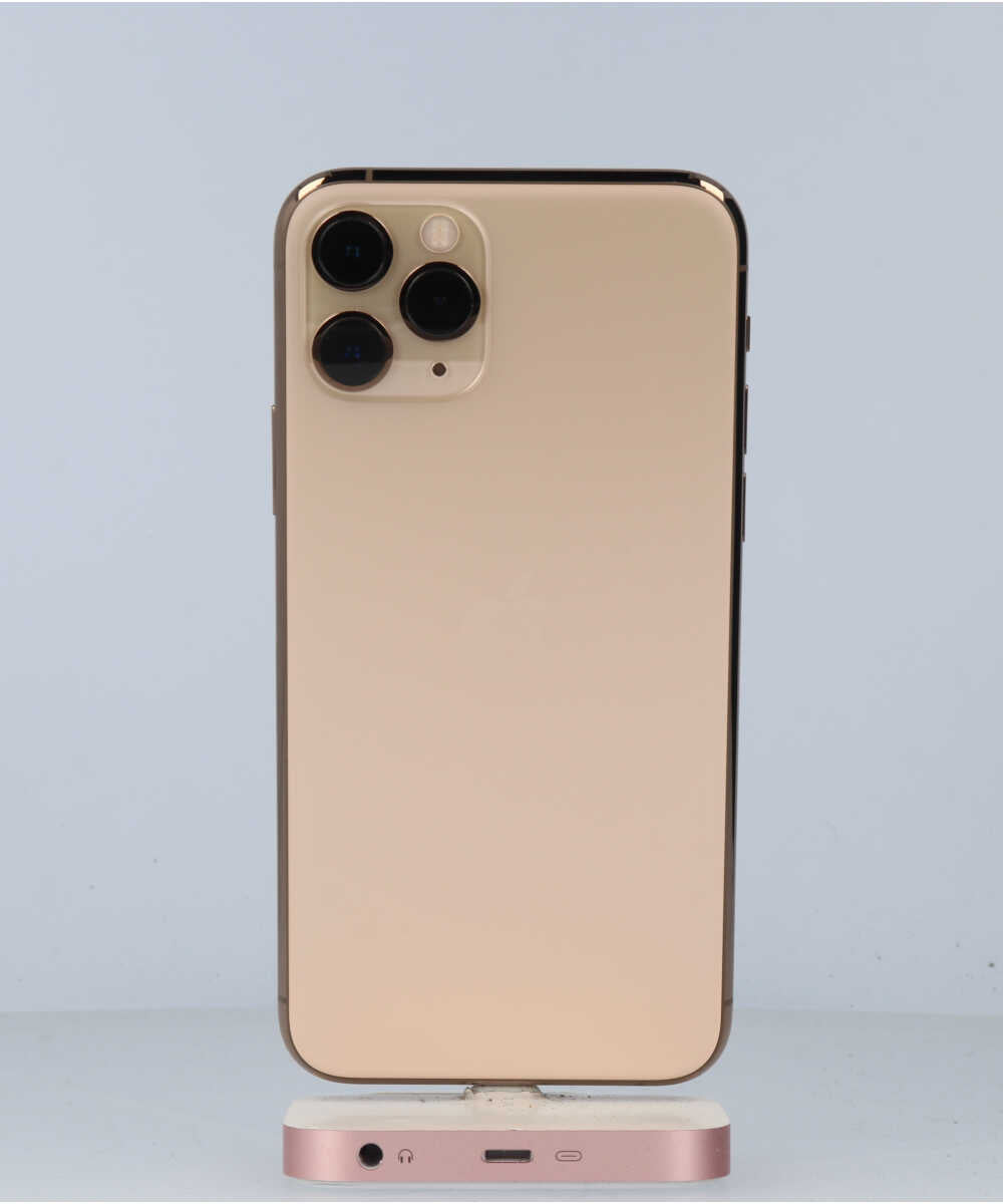 iPhone 11 Pro 512GB SIMフリー バッテリー最大容量:84% ゴールド Aグレード (353827107663899) 中古