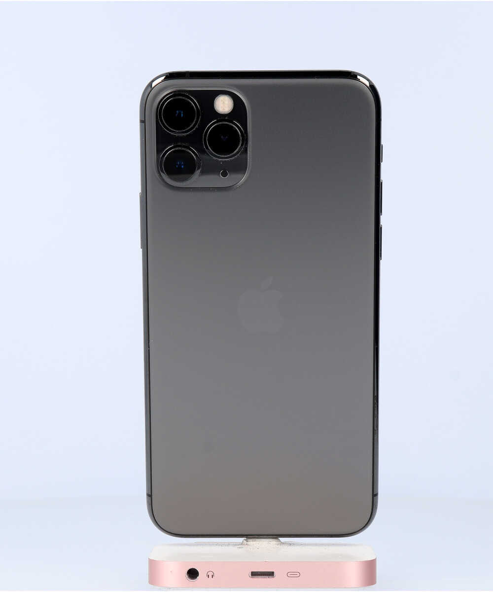 iPhone 11 Pro 64GB SIMフリー バッテリー最大容量:81% スペースグレイ Aグレード (353829107056124) 中古