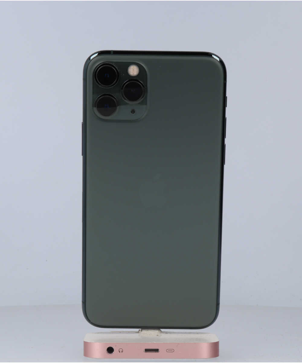 iPhone 11 Pro 256GB SIMフリー バッテリー最大容量:88% ミッドナイトグリーン Aグレード (353833101612627) 中古