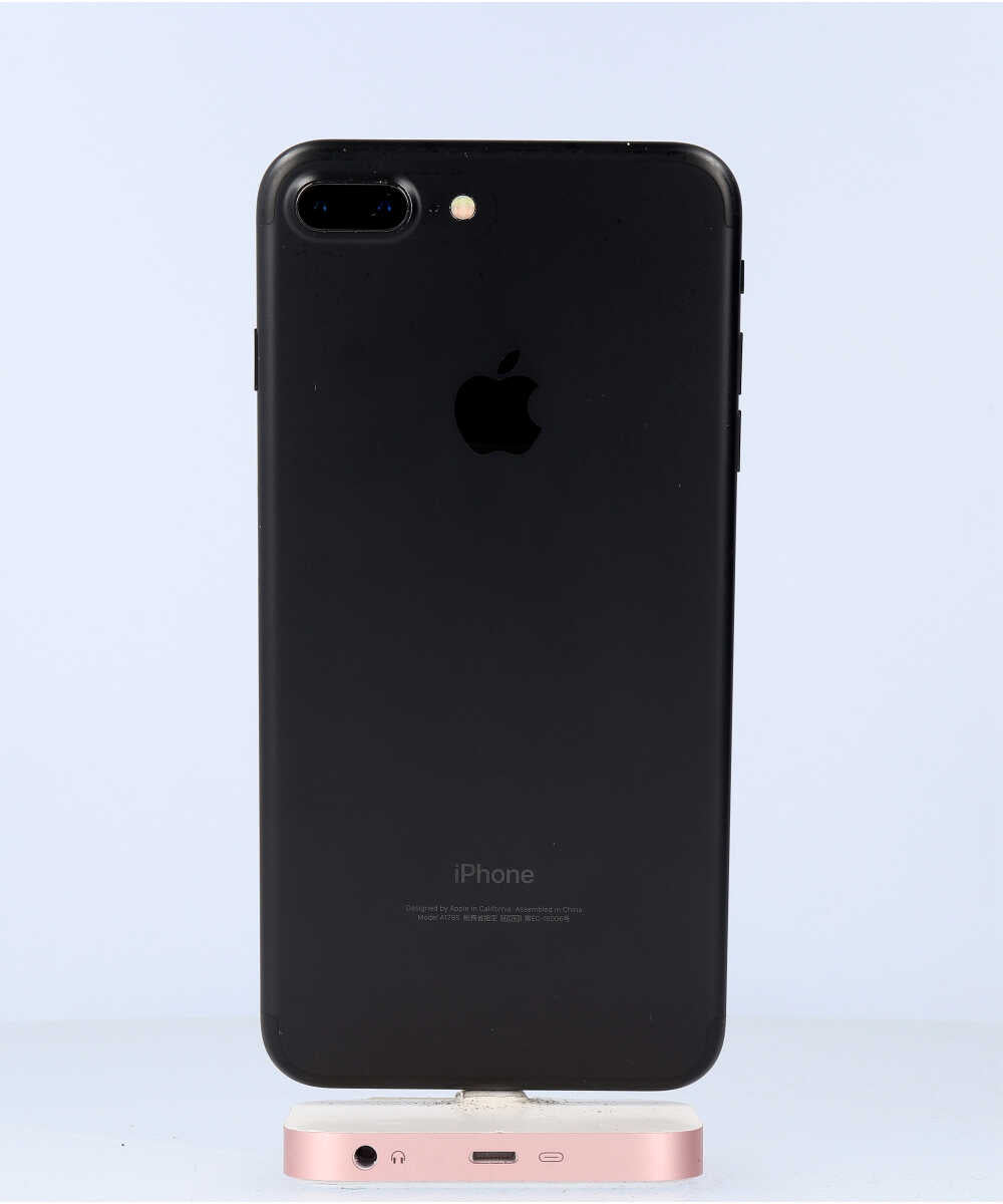 iPhone 7 Plus 32GB SIMフリー バッテリー最大容量:84% ブラック Cグレード (353838080720424) 中古