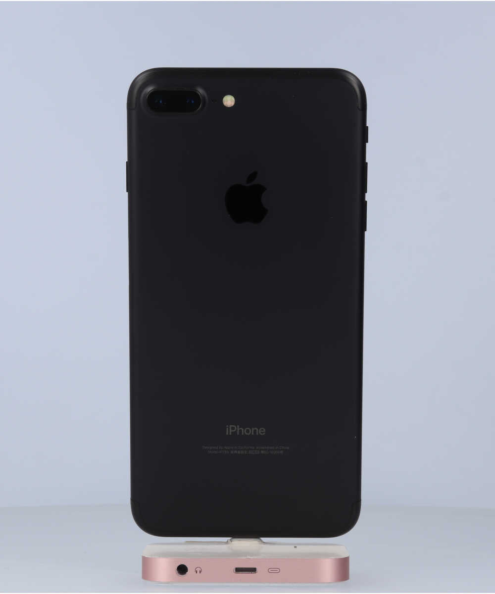 iPhone 7 Plus 32GB SIMフリー バッテリー最大容量:96% ブラック Cグレード (353838081365096) 中古